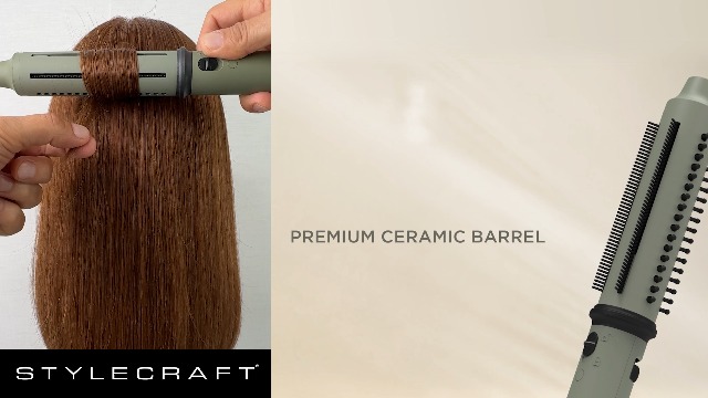 Amazon.com: StyleCraft Sage 2-in-1 Ceramic Barrel Styling Brush